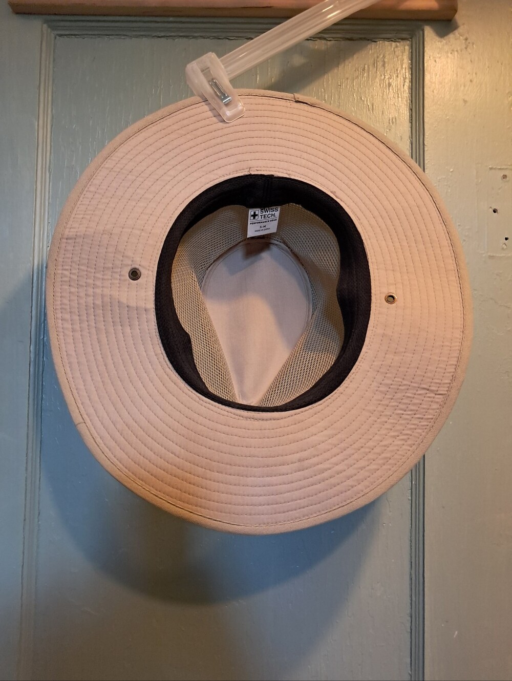 Wide Brim Sun Hat in Light Beige